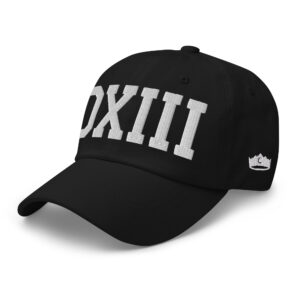 DXIII Blk Dad Hat