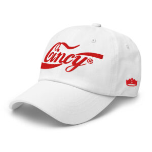 Cincy Cola Wht Dad hat