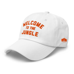 Welcome to the Jungle Wht Dad Hat