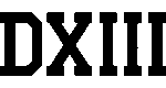 dxiii