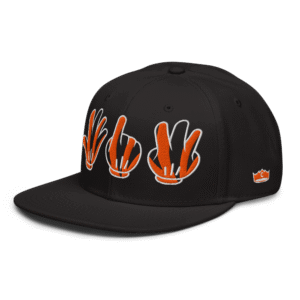 513 Hands Black Snapback