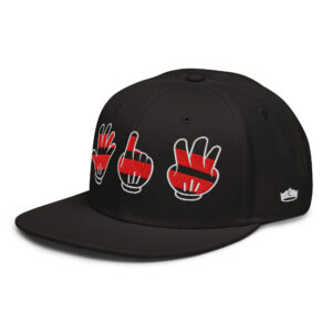 Reds Handed Blk Snapback