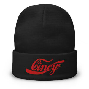 Cincy Cola Blk Beanie