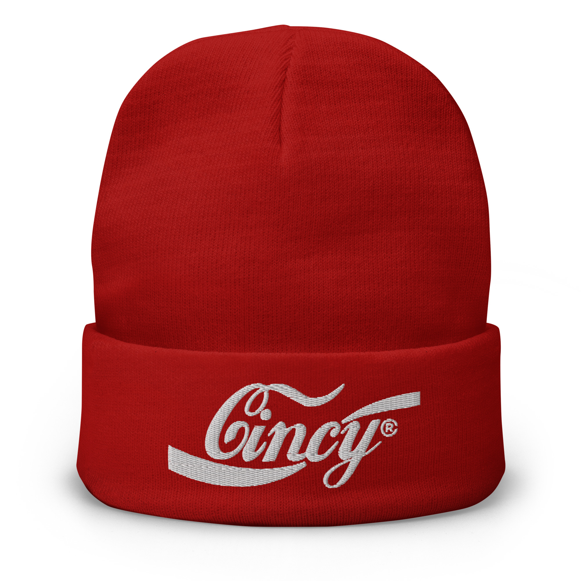 Cincy Cola Red Beanie