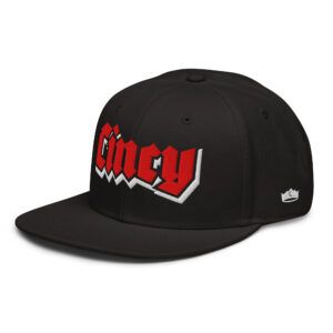 Rockin Cincy BLK Snapback Hat