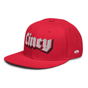 Rockin Cincy RED Snapback Hat